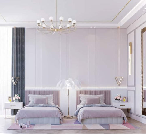 Modern Luxury Upholstered king size 180x200 BedFrame